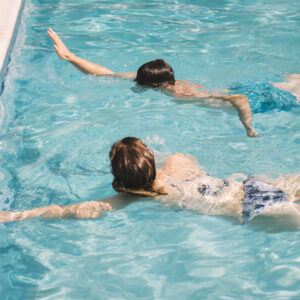 Sortie piscine
