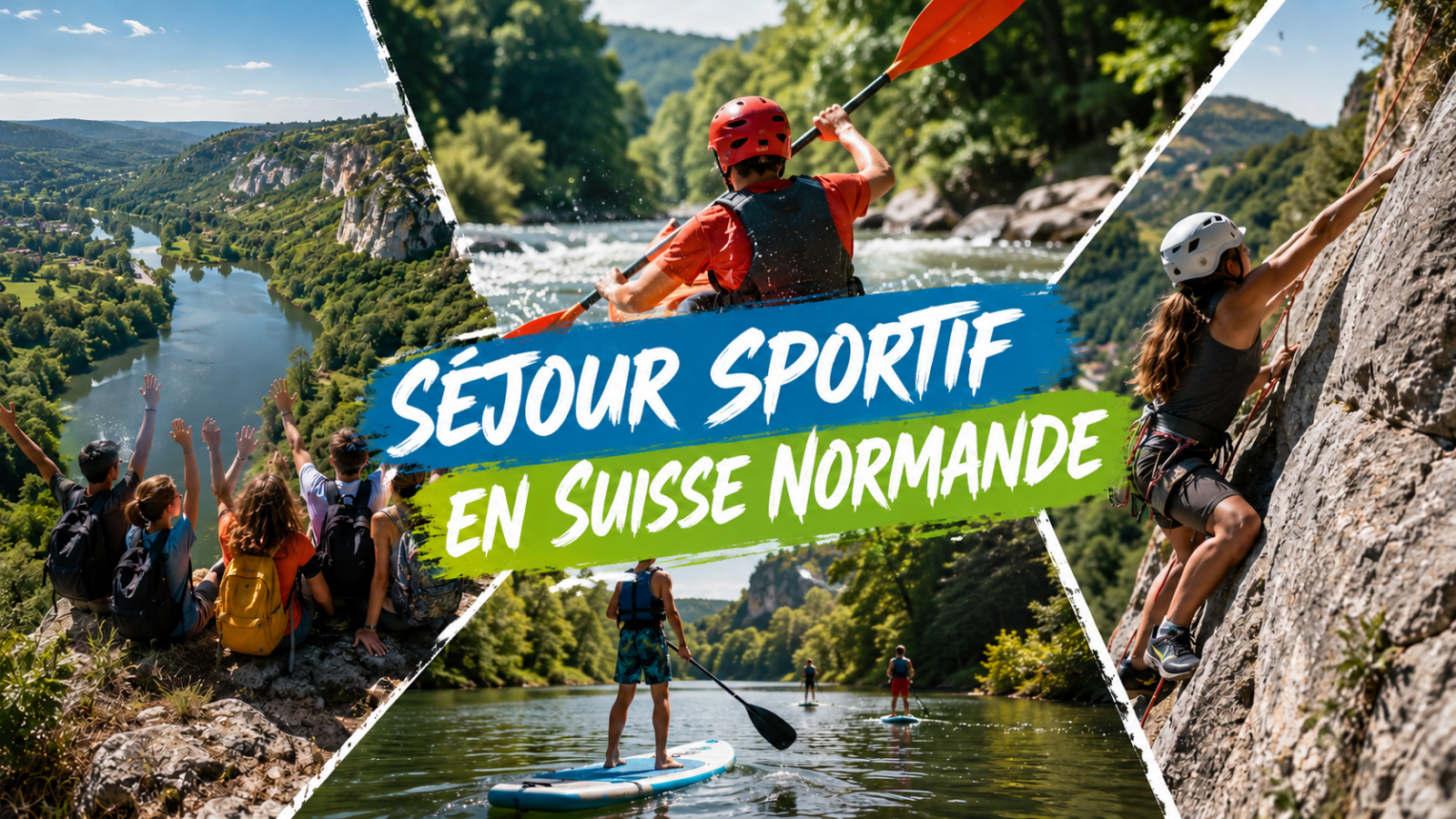 Séjour sportif en Suisse normande du 17 au 21 août 2026